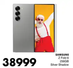 Save Hyper SAMSUNG Z Fold 6 256GB Silver Shadow offer