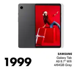 Save Hyper SAMSUNG Galaxy Tab A9 8.7" Wifi 4/64GB Gray offer