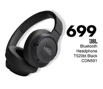 Save Hyper JBL Bluetooth Headphone T520bt Black CON591 offer