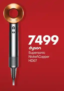 Save Hyper Dyson Supersonic Nickel/ Copper HD07 offer