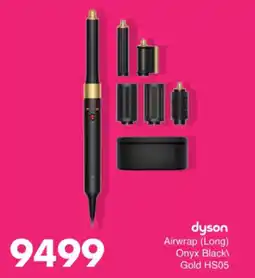 Save Hyper Dyson Airwrap Long Onyx Black/ Gold HS05 offer
