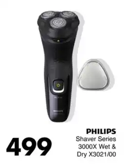 Save Hyper Philips Shaver Series 3000X Wet & Dry offer