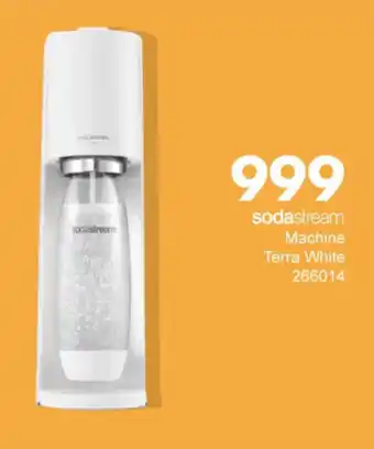 Save Hyper Sodastream Machine Terra White offer
