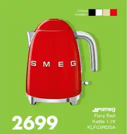 Save Hyper Smeg Fiery Red Kettle offer