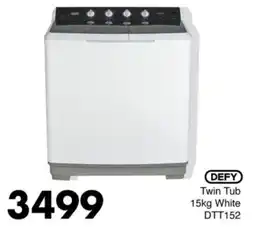 Save Hyper Defy Twin Tub White offer