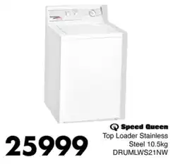 Save Hyper Speed Queen Top Loader Stainless Steel offer