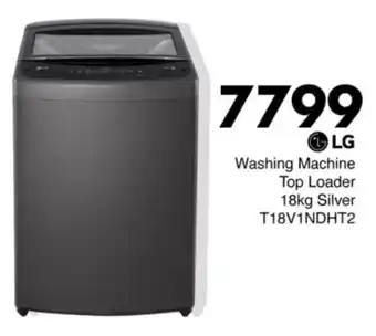 Save Hyper LG Washing Machine Top Loader Silver offer