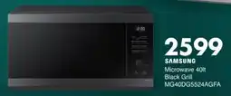 Save Hyper SAMSUNG Microwave Black Grill offer