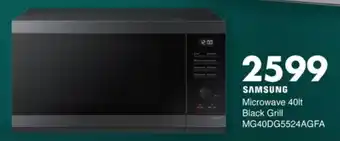 Save Hyper SAMSUNG Microwave Black Grill offer