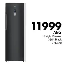 Save Hyper AEG Upright Freezer Black offer