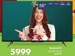 Save Hyper Skyworth LED 55" QLED TV offer