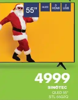 Save Hyper Sinotec QLED 55" TV offer