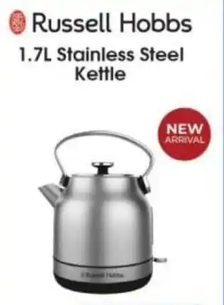 Hirsch's Russell Hobbs Stainless Steel Kettle offer
