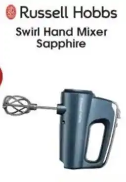Hirsch's Russell Hobbs Swirl Hand Mixer Sapphire offer