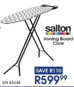 Hirsch's Salton Ironing Board Crow offer
