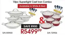 Hirsch's Snappy Chef Superlight Cast Iron Combo offer