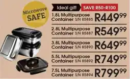 Hirsch's Snappy Chef Multipurpose Container offer