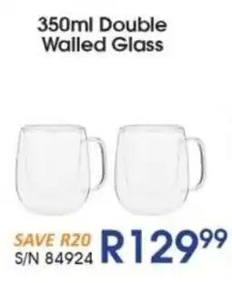 Hirsch's O'lala Double Walled Glass offer