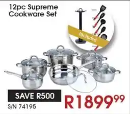 Hirsch's Snappy Chef Supreme Cookware Set offer