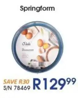 Hirsch's O'lala Springform offer