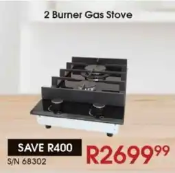 Hirsch's Snappy Chef 2 Burner Gas Stove offer