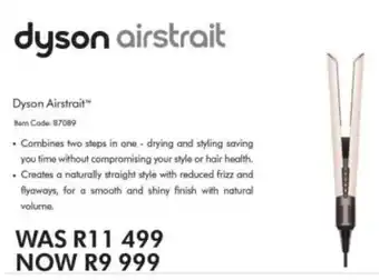 Hirsch's Dyson Airstrait offer
