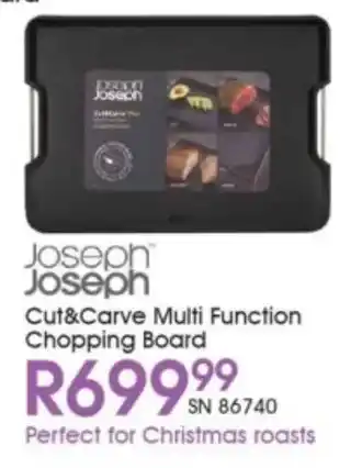 Hirsch's Joseph Joseph Cut & Carve Multi Function Chopping Board offer