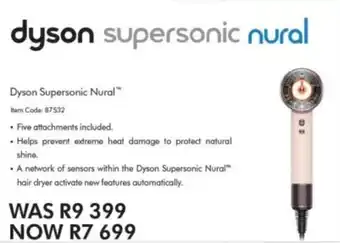 Hirsch's Dyson Supersonic Nural offer