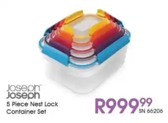 Hirsch's Joseph Joseph Nest Lock Container Set offer