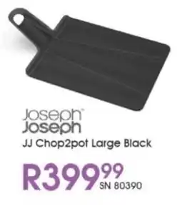 Hirsch's Joseph Joseph Chop2pot Large Black offer