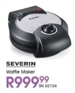 Hirsch's SEVERIN Waffle Maker offer
