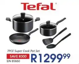 Hirsch's Tefal Super Cook Pot Set offer