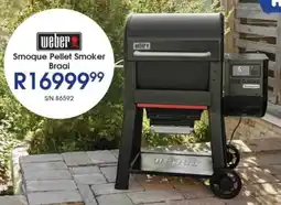 Hirsch's Weber Smoque Pellet Smoker Braai offer