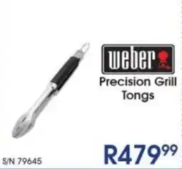 Hirsch's Weber Precision Grill Tongs offer