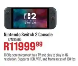 Hirsch's Nintendo Switch 2 Console offer