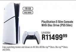 Hirsch's PlayStation 5 Slim Console With Disc Drive offer