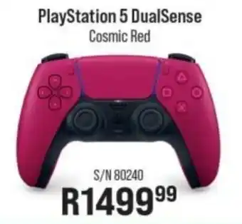Hirsch's PlayStation 5 DualSense Cosmic Red offer