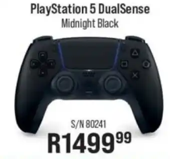 Hirsch's PlayStation 5 DualSense Midnight Black offer