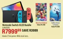Hirsch's Nintendo Switch OLED Bundle offer