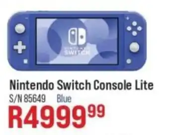 Hirsch's Nintendo Switch Console Lite offer