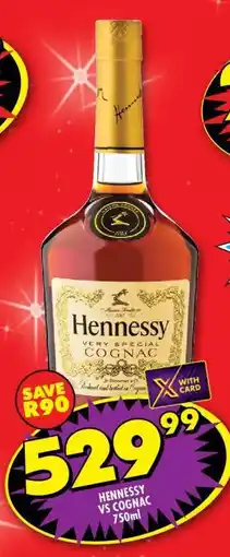 Shoprite Hennessy VS Cognac-750ml offer