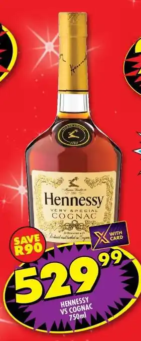 Shoprite Hennessy VS Cognac-750ml offer