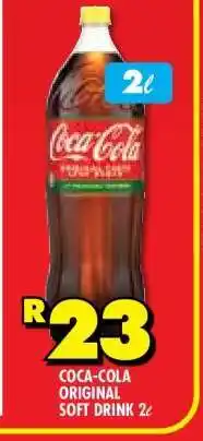 Shoprite COCA-COLA ORIGINAL SOFT DRINK 2ℓ offer