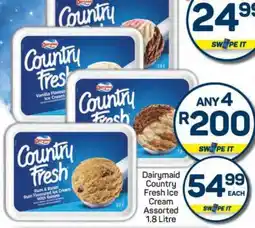 Pick n Pay Dairymaid Country Fresh Ice Cream Assorted 1.8 Litre offer