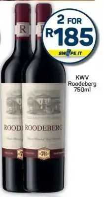 Pick n Pay KWV Roodeberg 750ml offer