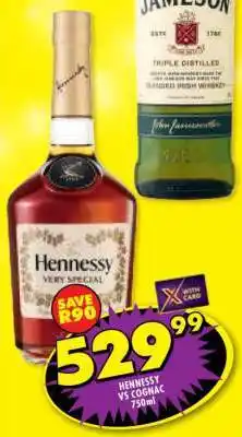 Shoprite Hennessy VS Cognac-750ml offer