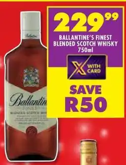 Shoprite Ballantine's Finest Blended Scotch Whisky 750ml offer