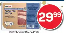 Pick n Pay PnP Shoulder Bacon 200g offer