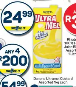 Pick n Pay Danone Ultramel Custard Assorted 1kg Each offer