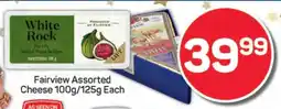 Pick n Pay Fairview Assorted Cheese 100g/125g Each offer